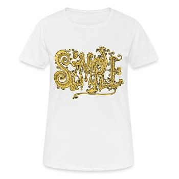 Graff Einfach - Frauen T-Shirt atmungsaktiv - Weiß - Vorne - AI Model Female 172 dark (172cm)