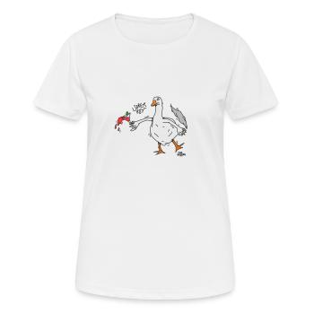 SOBER BOY - Women's Breathable T-Shirt - white - Front - AI Model Female 172 dark (172cm)