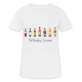 Whiskey lover - Women's Breathable T-Shirt - white - Front - AI Model Female 172 dark (172cm)