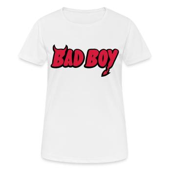 Bad Boy - Women's Breathable T-Shirt - white - Front - AI Model Female 172 dark (172cm)
