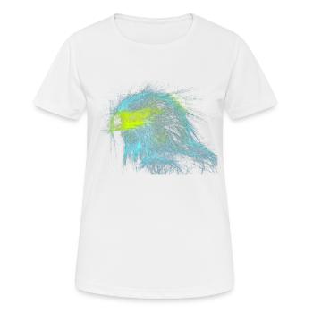 Modern eagle - Women's Breathable T-Shirt - white - Front - AI Model Female 172 dark (172cm)
