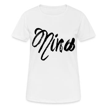 Nina - Frauen T-Shirt atmungsaktiv - Weiß - Vorne - AI Model Female 172 dark (172cm)