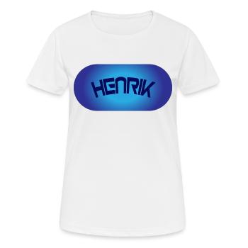 Henrik Vorname - Frauen T-Shirt atmungsaktiv - Weiß - Vorne - AI Model Female 172 dark (172cm)