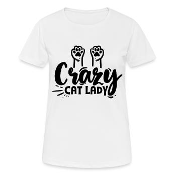 Cat Lover - Women's Breathable T-Shirt - white - Front - AI Model Female 172 dark (172cm)