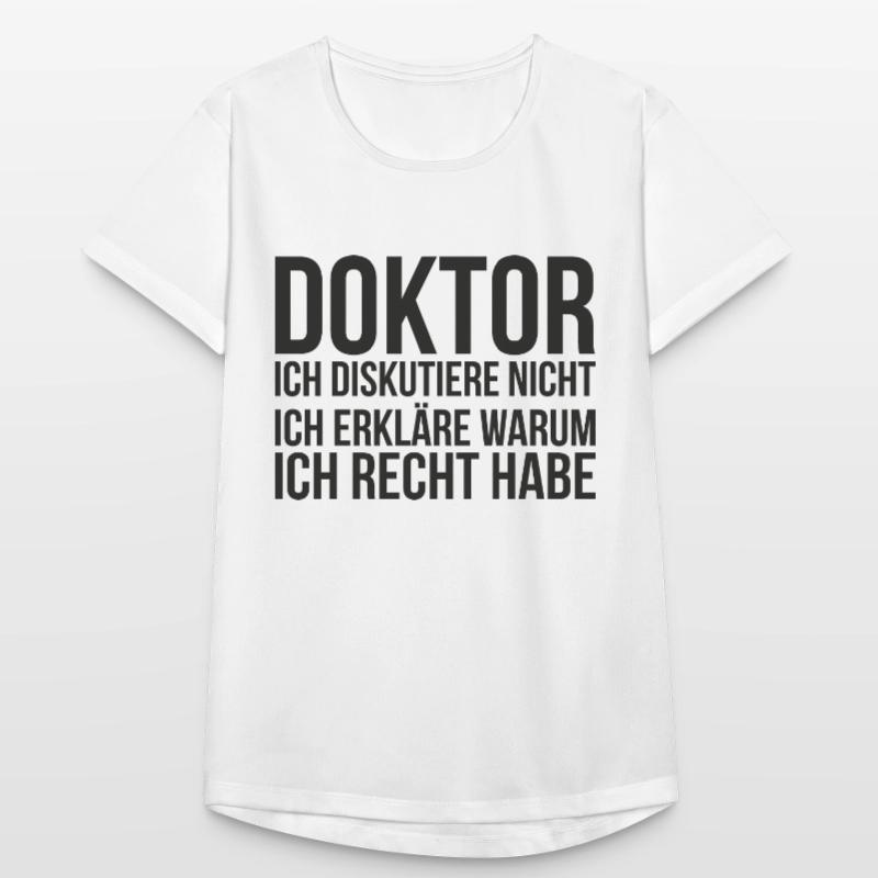 Doktor Student Phd Geschenk Dissertation Frauen T-Shirt atmungsaktiv