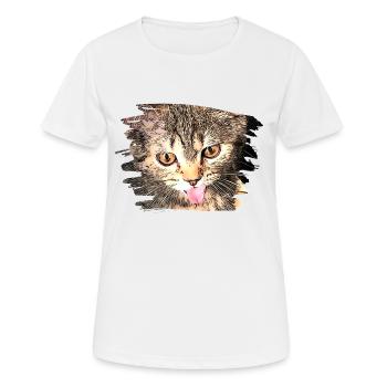 Ka pun - Women's Breathable T-Shirt - white - Front - AI Model Female 172 dark (172cm)