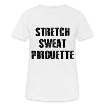 Dancing Dance Music - Women's Breathable T-Shirt - white - Front - AI Model Female 172 dark (172cm)