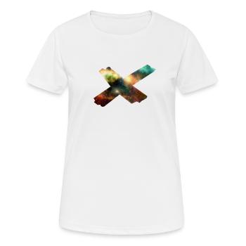 universe - Women's Breathable T-Shirt - white - Front - AI Model Female 172 dark (172cm)