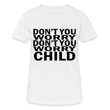 Ne vous inquiétez pas enfant suédois House Mafia - T-shirt respirant Femme - blanc - Devant - AI Model Female 172 dark (172cm)