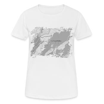 The Grand Ballon Alsace Vosges - Women's Breathable T-Shirt - white - Front - AI Model Female 172 dark (172cm)