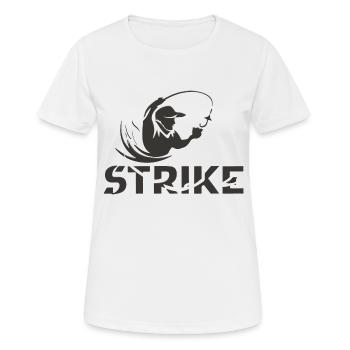 FISHERMAN - Women's Breathable T-Shirt - white - Front - AI Model Female 172 dark (172cm)