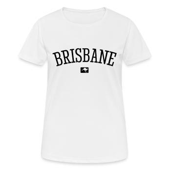Brisbane Australia Down Under Kangaroo Koala - Women's Breathable T-Shirt - white - Front - AI Model Female 172 dark (172cm)