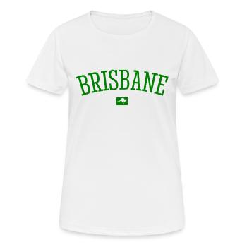 Brisbane Australia Down Under Kangaroo Koala - Women's Breathable T-Shirt - white - Front - AI Model Female 172 dark (172cm)