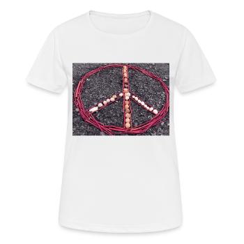 Sustainable - Women's Breathable T-Shirt - white - Front - AI Model Female 172 dark (172cm)