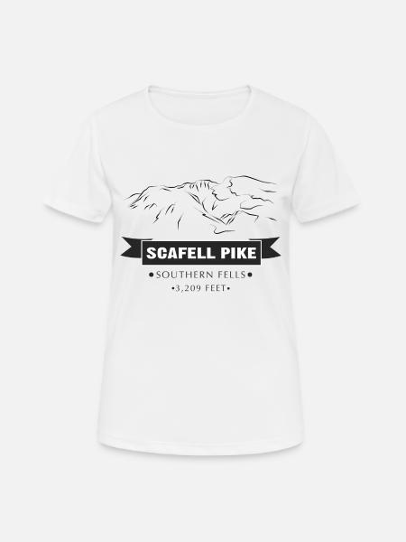 Scafell Pike - Women's Breathable T-Shirt - white