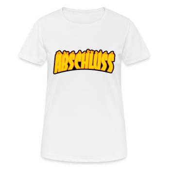 graduation - Women's Breathable T-Shirt - white - Front - AI Model Female 172 dark (172cm)