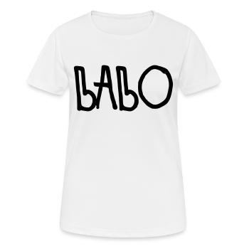 Babo - T-shirt respirant Femme - blanc - Devant - AI Model Female 172 dark (172cm)