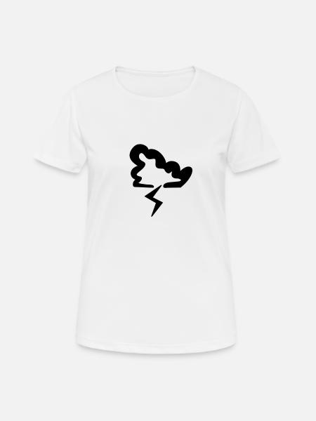 Stormy day - Women's Breathable T-Shirt - white