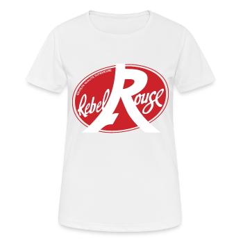 Red Rebel - Women's Breathable T-Shirt - white - Front - AI Model Female 172 dark (172cm)