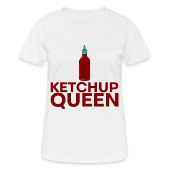 Ketchup Reine 8 - T-shirt respirant Femme - blanc - Devant - AI Model Female 172 dark (172cm)