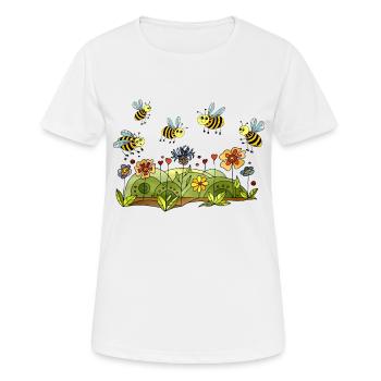 Insects - Women's Breathable T-Shirt - white - Front - AI Model Female 172 dark (172cm)