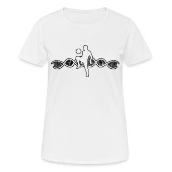 Football coach Football Footballer Footballer - Women's Breathable T-Shirt - white - Front - AI Model Female 172 dark (172cm)
