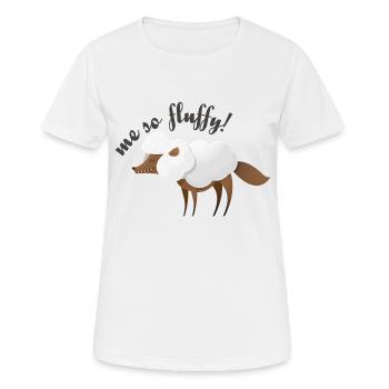 Wildtiere - Frauen T-Shirt atmungsaktiv - Weiß - Vorne - AI Model Female 172 dark (172cm)