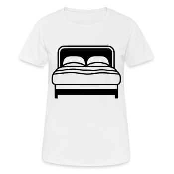 Lit - T-shirt respirant Femme - blanc - Devant - AI Model Female 172 dark (172cm)