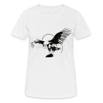 Aigle - T-shirt respirant Femme - blanc - Devant - AI Model Female 172 dark (172cm)