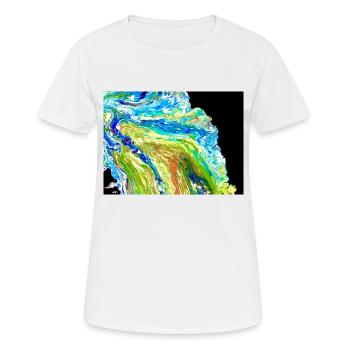crocodile to heaven - Frauen T-Shirt atmungsaktiv - Weiß - Vorne - AI Model Female 172 dark (172cm)