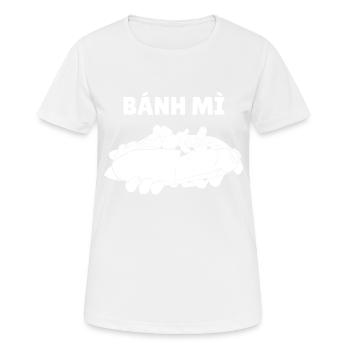 Vietnam Viet Banh Mi Brot Vietnamese I Geschenk - Frauen T-Shirt atmungsaktiv - Weiß - Vorne - AI Model Female 172 dark (172cm)