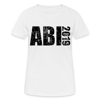 Graduation 2019 - Women's Breathable T-Shirt - white - Front - AI Model Female 172 dark (172cm)