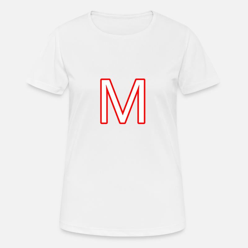 M - Women's Breathable T-Shirt - white