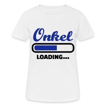 Onkel - Frauen T-Shirt atmungsaktiv - Weiß - Vorne - AI Model Female 172 dark (172cm)