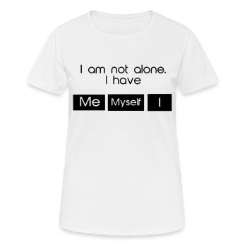 Funny Lustig Witzig Cool Neu Cooler Spruch Sprüche - Frauen T-Shirt atmungsaktiv - Weiß - Vorne - AI Model Female 172 dark (172cm)