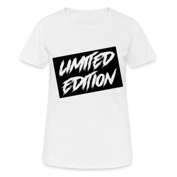 Limited Edition - Women's Breathable T-Shirt - white - Front - AI Model Female 172 dark (172cm)
