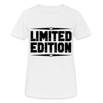 Édition limitée - T-shirt respirant Femme - blanc - Devant - AI Model Female 172 dark (172cm)