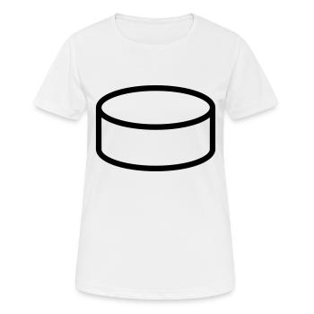 haut de forme - T-shirt respirant Femme - blanc - Devant - AI Model Female 172 dark (172cm)