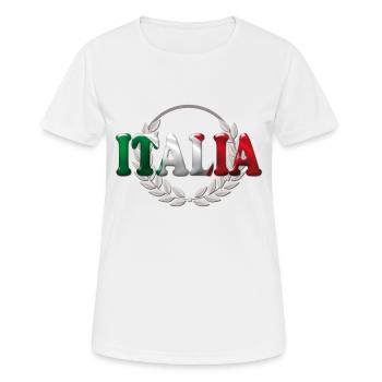 Lorbeeren Italien2 - Frauen T-Shirt atmungsaktiv - Weiß - Vorne - AI Model Female 172 dark (172cm)