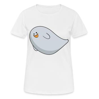 Ghost - Women's Breathable T-Shirt - white - Front - AI Model Female 172 dark (172cm)