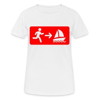 Sailor - Women's Breathable T-Shirt - white - Front - AI Model Female 172 dark (172cm)