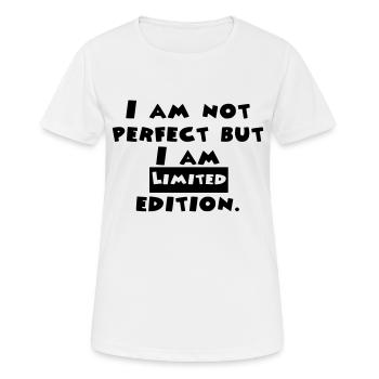 Funny Lustig Witzig Cool Neu Cooler Spruch Sprüche - Frauen T-Shirt atmungsaktiv - Weiß - Vorne - AI Model Female 172 dark (172cm)