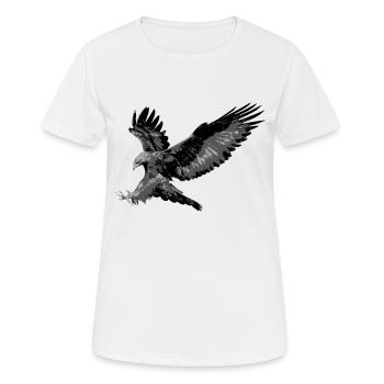 Aigle - T-shirt respirant Femme - blanc - Devant - AI Model Female 172 dark (172cm)