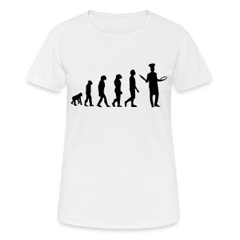 Pastry evolution - Women's Breathable T-Shirt - white - Front - AI Model Female 172 dark (172cm)