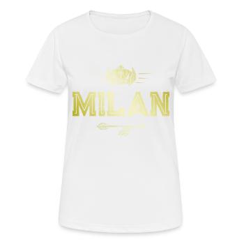 Kite - Women's Breathable T-Shirt - white - Front - AI Model Female 172 dark (172cm)