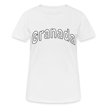 Grenade - T-shirt respirant Femme - blanc - Devant - AI Model Female 172 dark (172cm)