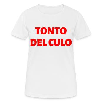 Spanische Sprache - Frauen T-Shirt atmungsaktiv - Weiß - Vorne - AI Model Female 172 dark (172cm)