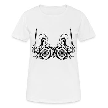 Spartans - Women's Breathable T-Shirt - white - Front - AI Model Female 172 dark (172cm)