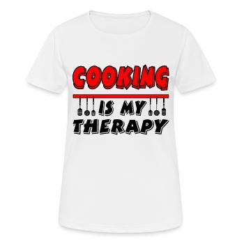 Cuire - T-shirt respirant Femme - blanc - Devant - AI Model Female 172 dark (172cm)
