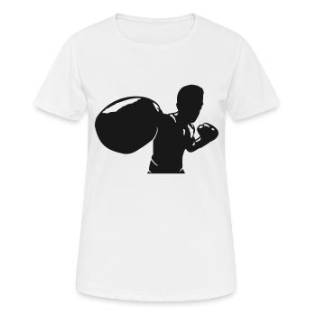 Knock-out - T-shirt respirant Femme - blanc - Devant - AI Model Female 172 dark (172cm)